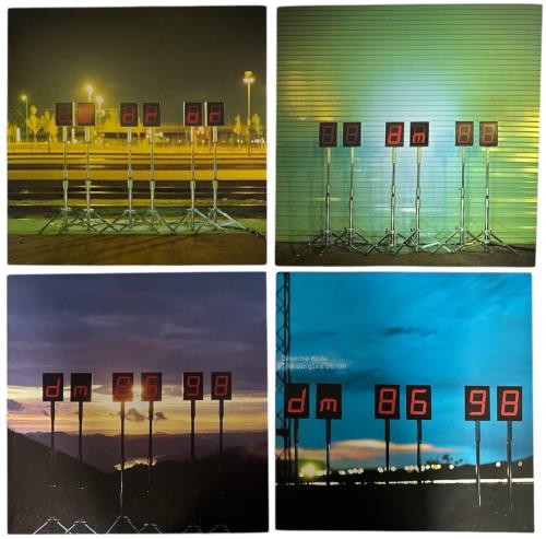 Depeche Mode The Singles 86>98 - EX UK Vinyl Box Set (579092)